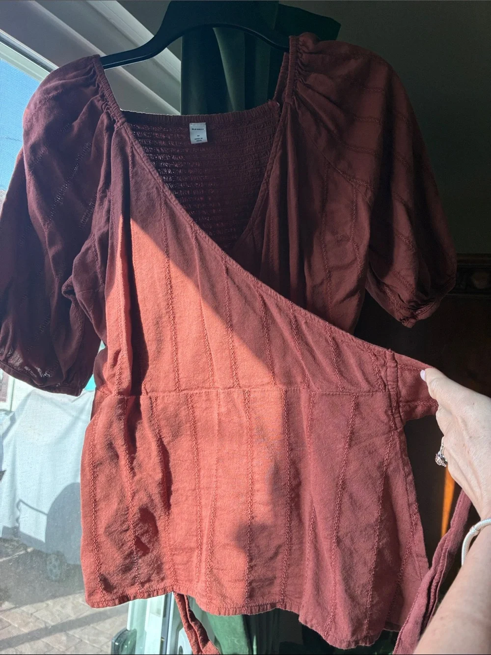 Old Navy Copper/Burnt Orange  Top M